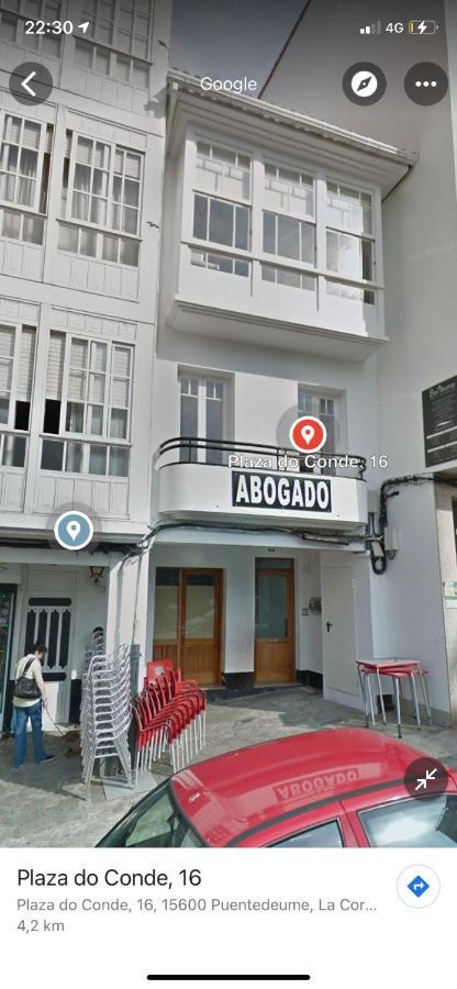 Oktheway Praza Do Conde Apartment Puentedeume Exterior photo